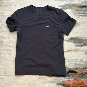 Figs Charcoal Leon Figs XS Scrub Top / Scrubs